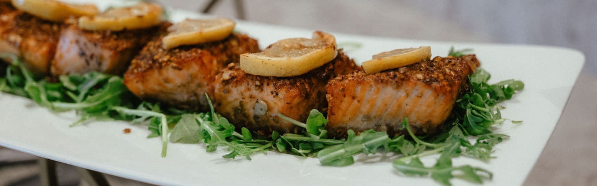 image of a salmon dish